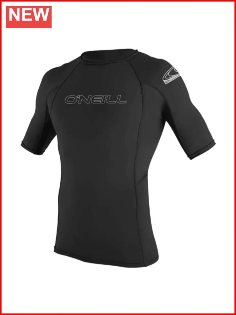 UPF 50+ Short Sleeve Rashguard for Men Surfing Swim Shirt